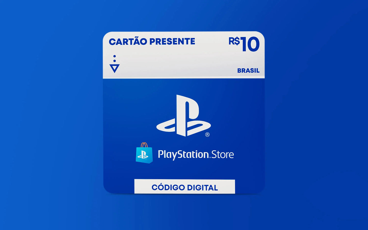 R$10 PlayStation Store - Cartão Presente Digital [Exclusivo Brasil]