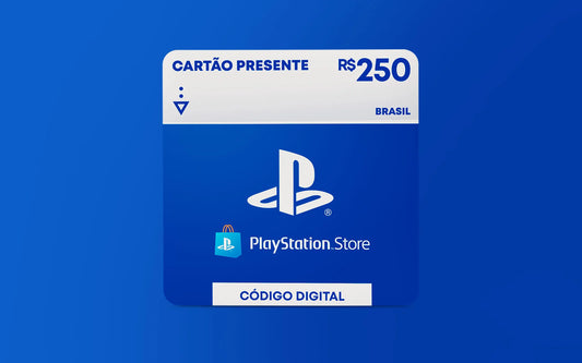 R$250 PlayStation Store - Cartão Presente Digital [Exclusivo Brasil]